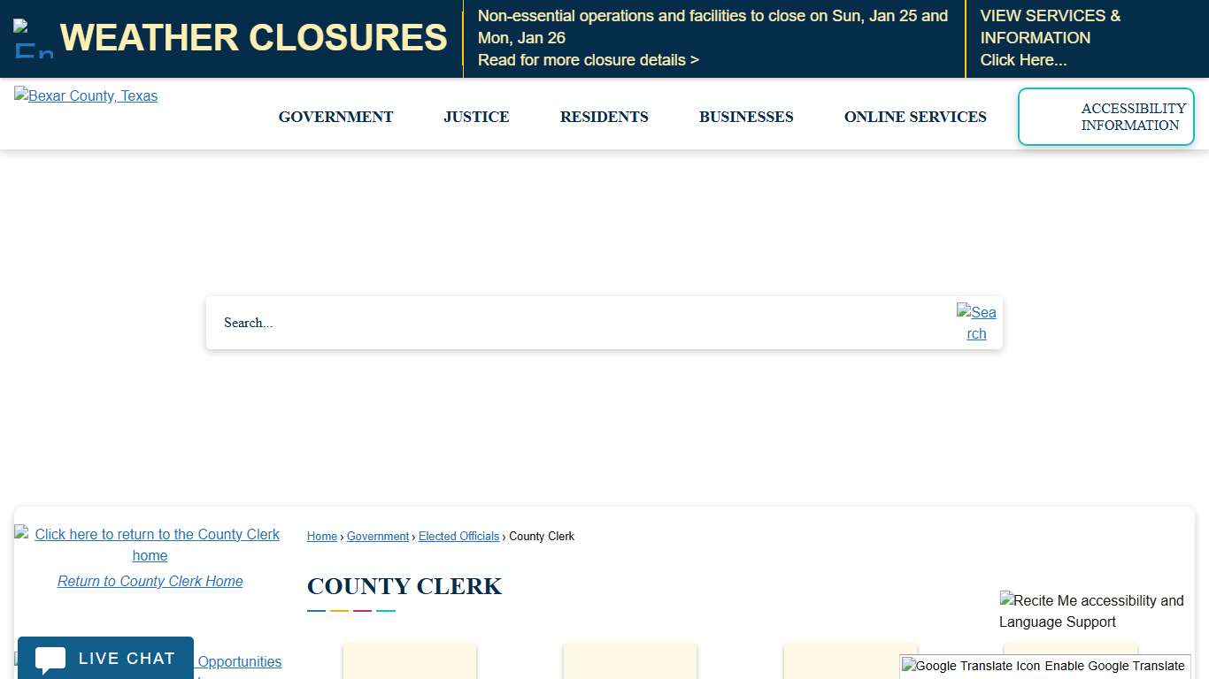 County Clerk Bexar County, TX - Official Website